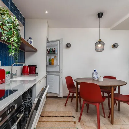דירה Blue Port Terrace - Barbecue And Ocean Views *